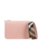 Pink Leather Crossbody Bag