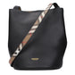 Black Leather Crossbody Bag