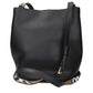 Black Leather Crossbody Bag