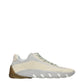 Beige Leather Sneakers