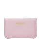 Pink Leather Cardholder