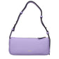 Purple Leather Shoulder Bag