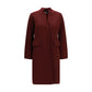 Bordeaux Wool Oves Aries Coat