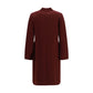 Bordeaux Wool Oves Aries Coat