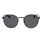 Black Stainless Steel Sunglasses