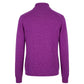 Purple Silk Men Sweater
