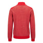 Red Cotton Men Sweater