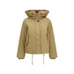 Beige Cotton Parka