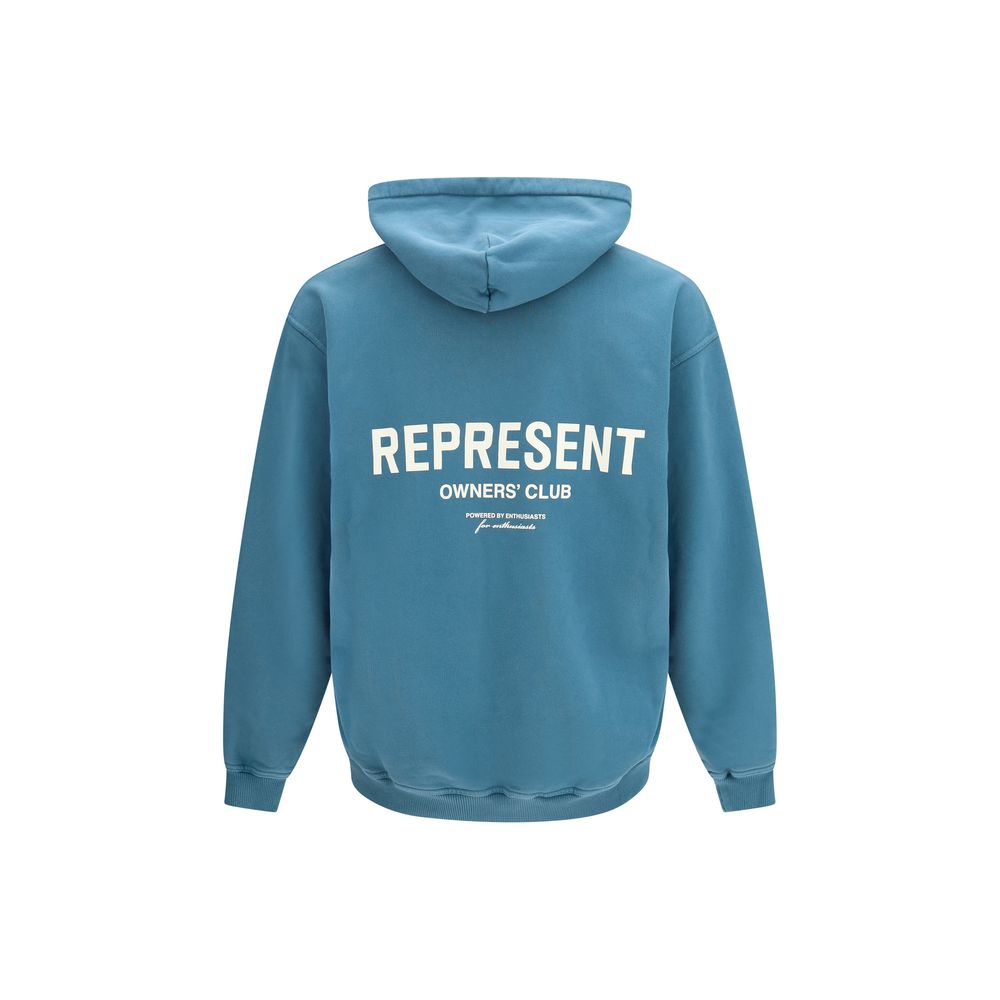 Blue Cotton Sweatshirt