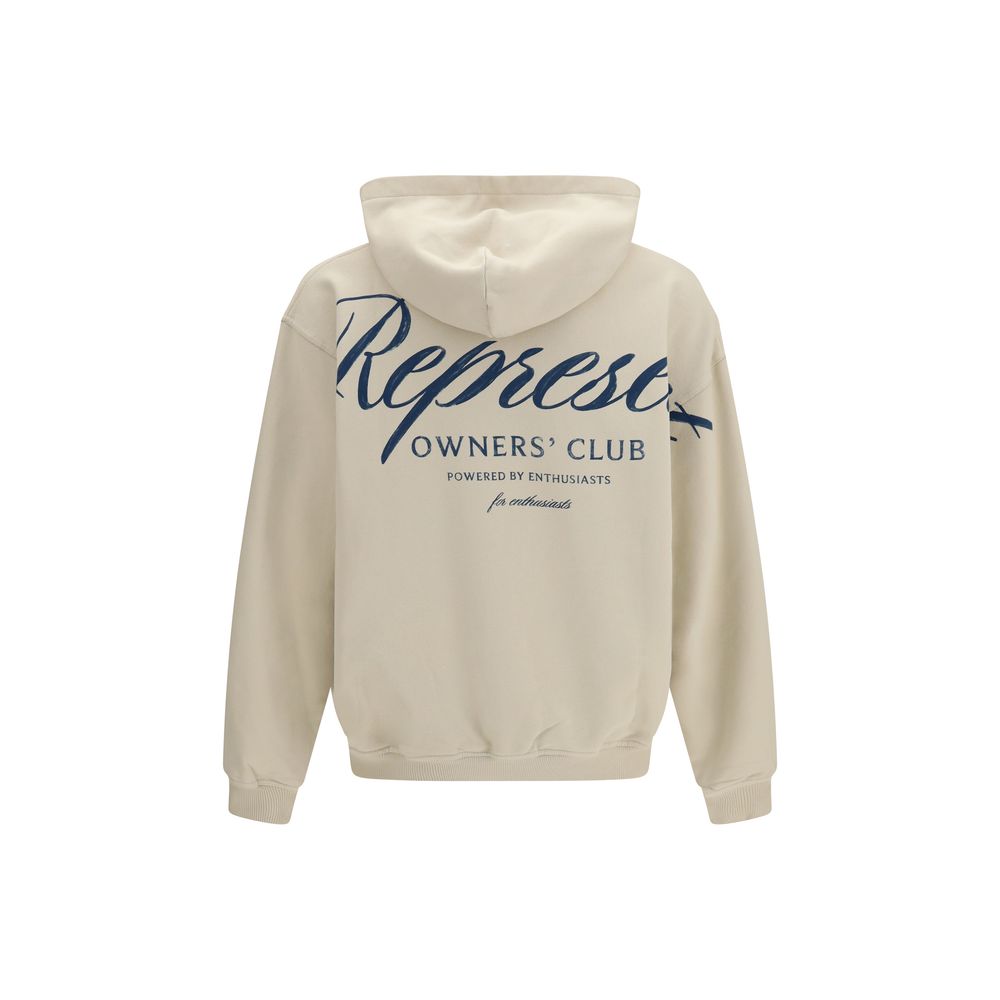 Beige Cotton Sweatshirt