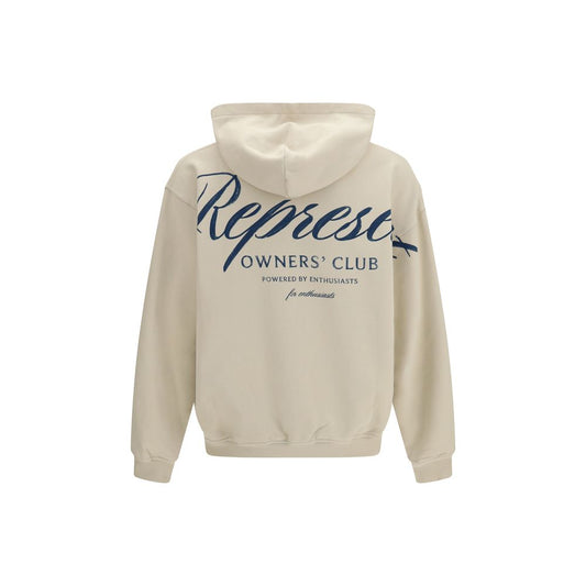 Beige Cotton Sweatshirt