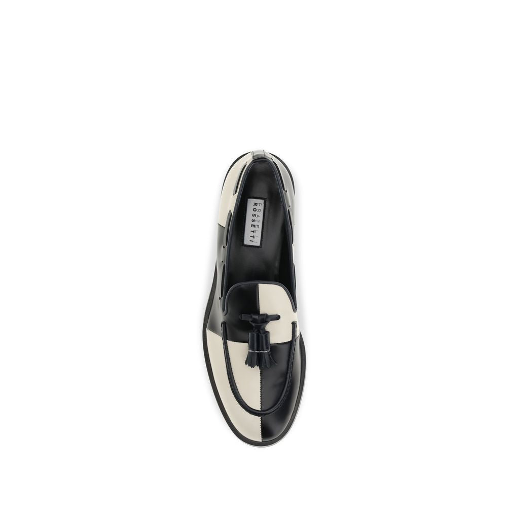 Multicolor Calf Leather Bos Taurus Slip-On Loafers