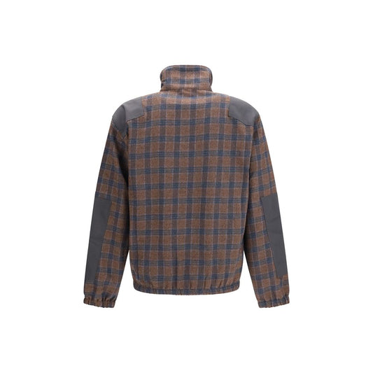 Multicolor Polyester Full-Length Jacket
