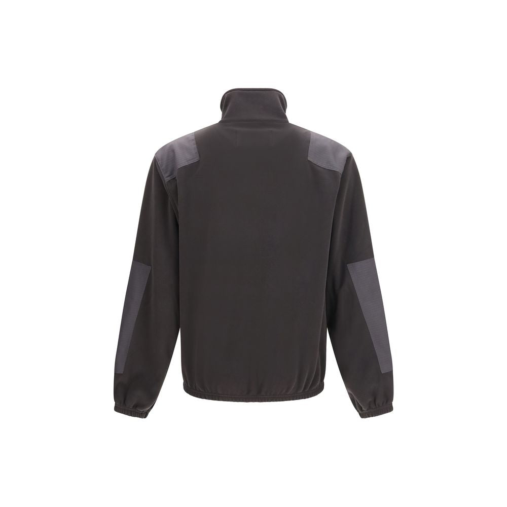 Black Polyester Sweatshirt