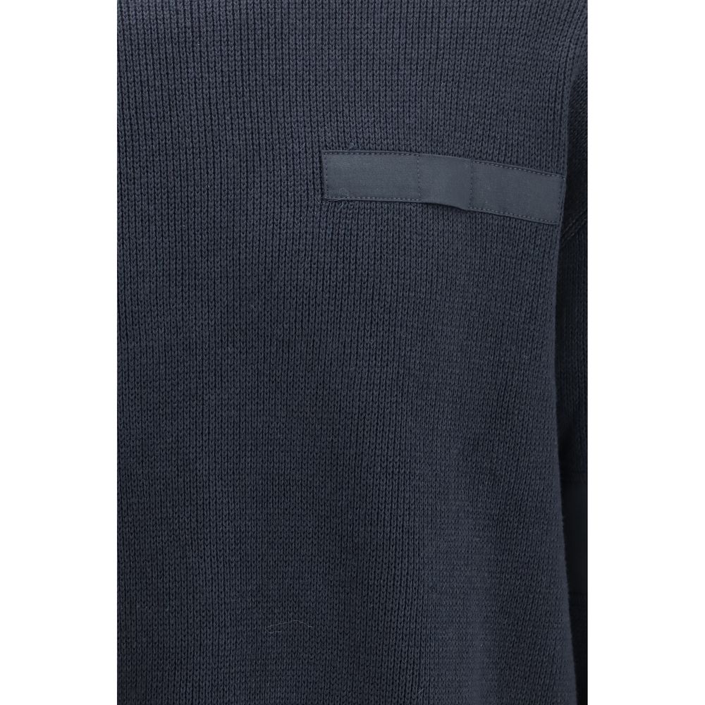 Blue Cotton Sweatshirt
