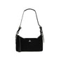 Black Suede Leather Shoulder Bag