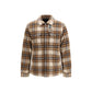 Brown Wool Oves Aries Full-Length Jacket