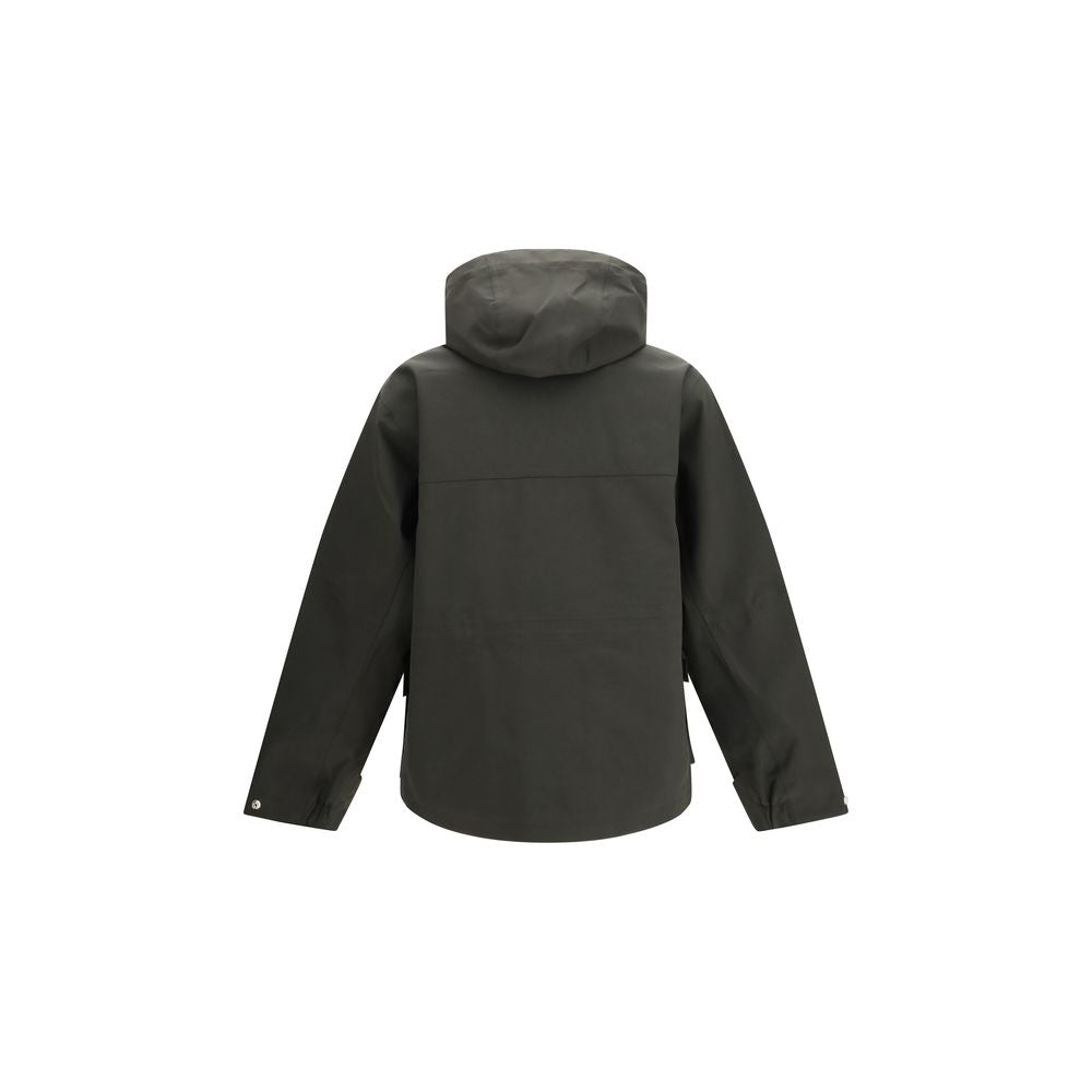 Black Polyester Parka