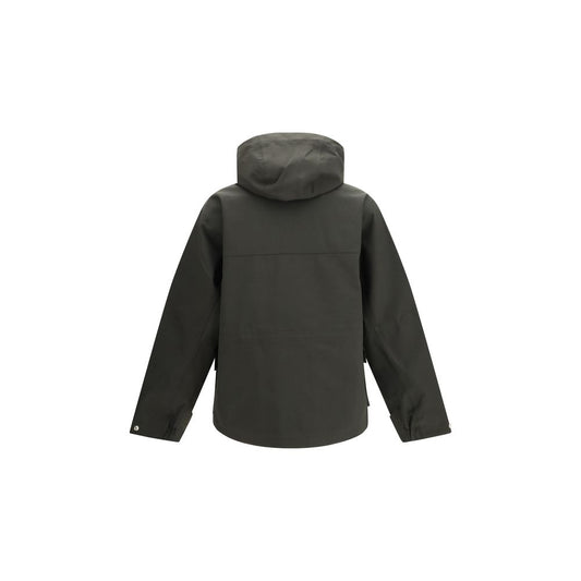 Black Polyester Parka