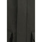 Black Polyester Parka