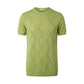 Green Cotton Men Sweater