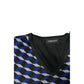Blue Wool Men's Sweater