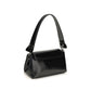 Black Calf Leather Bos Taurus Shoulder Bag