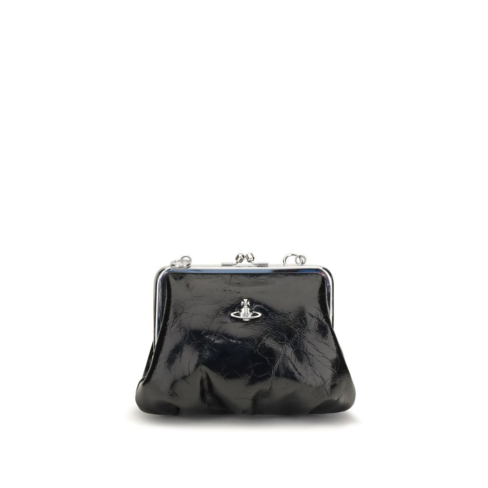 Black Calf Leather Bos Taurus Handbag