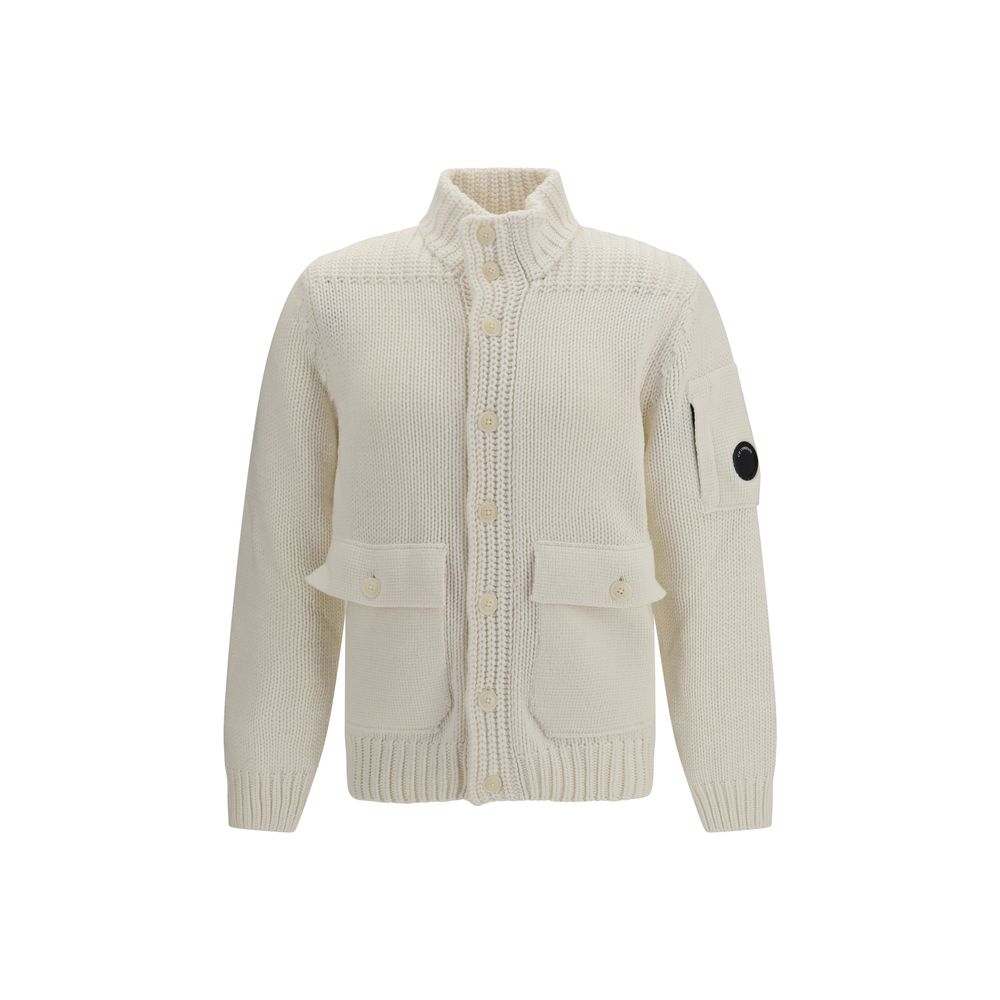 White Wool Oves Aries Cardigan