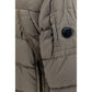 Gray Polyamide Full-Length Jacket