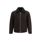 Brown Lamb Ovis Aries Leather Jacket