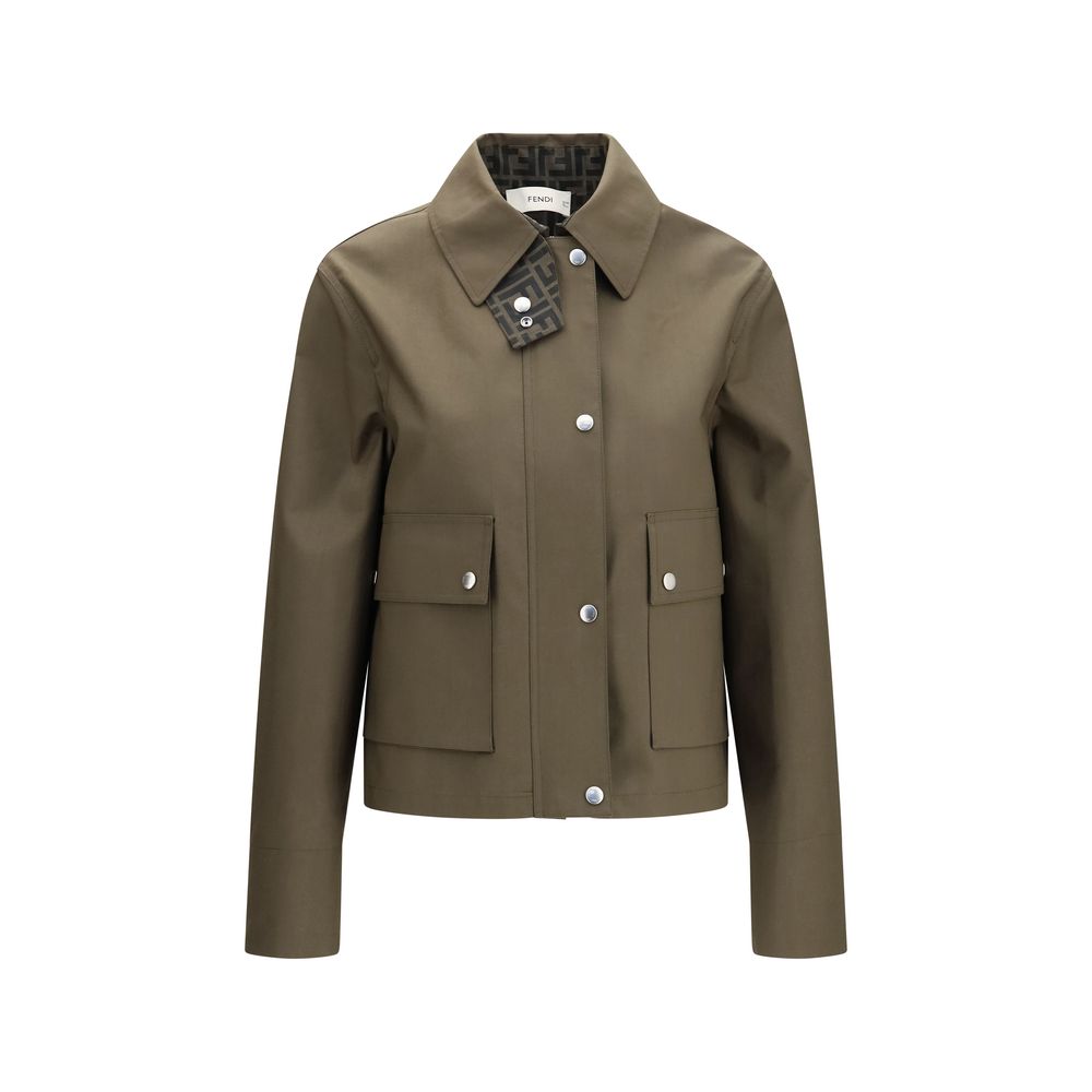 Bicolor Polyester Shell Jacket