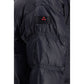 Blue Polyamide Full-Length Jacket