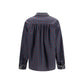 Blue Cotton Dress Shirt