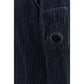 Blue Polyamide Cardigan