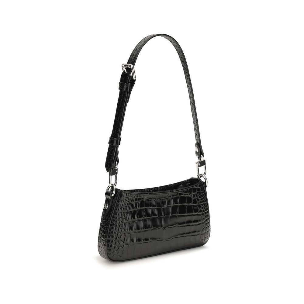 Black Calf Leather Bos Taurus Shoulder Bag