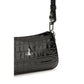 Black Calf Leather Bos Taurus Shoulder Bag