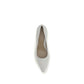 White Lamb Ovis Aries Platform Pumps