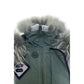 Green Cotton Women's Jacket