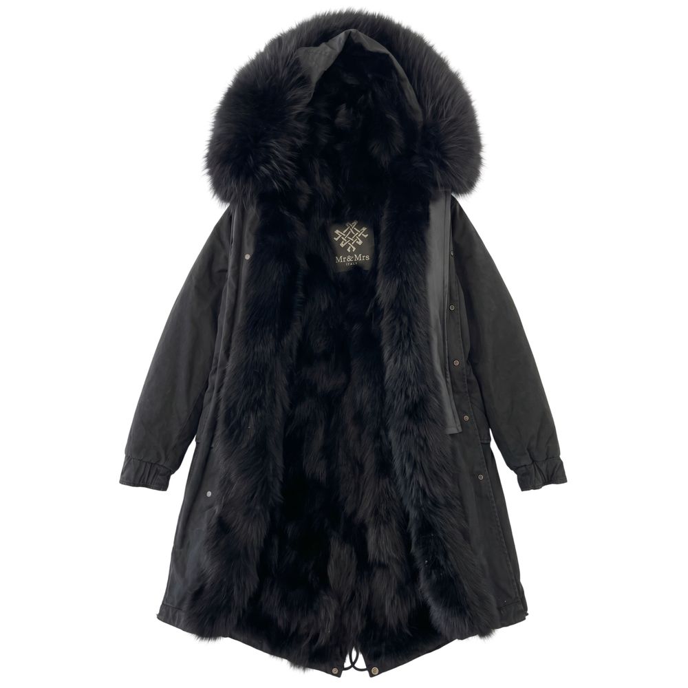 Black Cotton Women Jacket