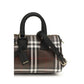 Brown Cotton Handbag