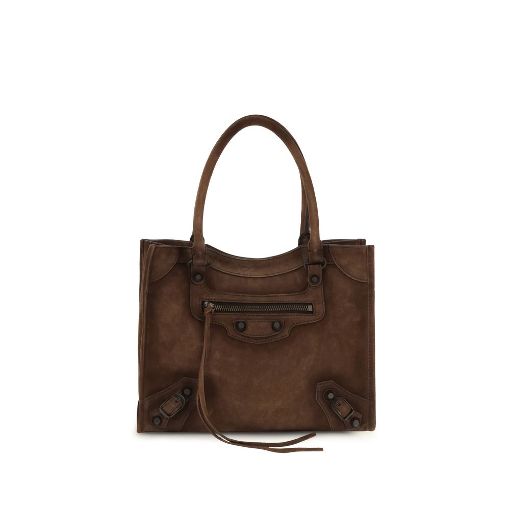 Brown Calf Leather Bos Taurus Handbag