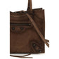 Brown Calf Leather Bos Taurus Handbag