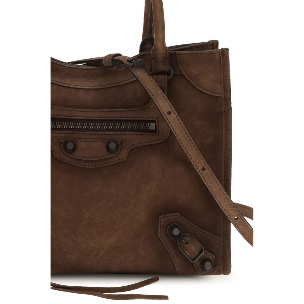 Brown Calf Leather Bos Taurus Handbag
