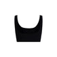Black Cotton Sport Bra
