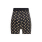 Black Polyamide Bermuda Shorts