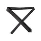 Black Solid 100% Silk Adjustable Men Tied Necktie Tie