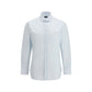 Blue Cotton Pattern Shirt