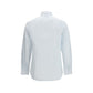 Blue Cotton Pattern Shirt