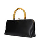Black Leather Handbag